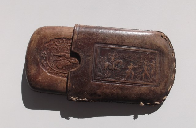 Petaca de tabaco traída por Pedro Campo desde África (1.923)